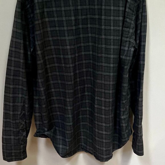 Billy Reid Men's Cotton Button Down Long Sleeve Shirt Made in Italy Size XL - Picture 3 of 6